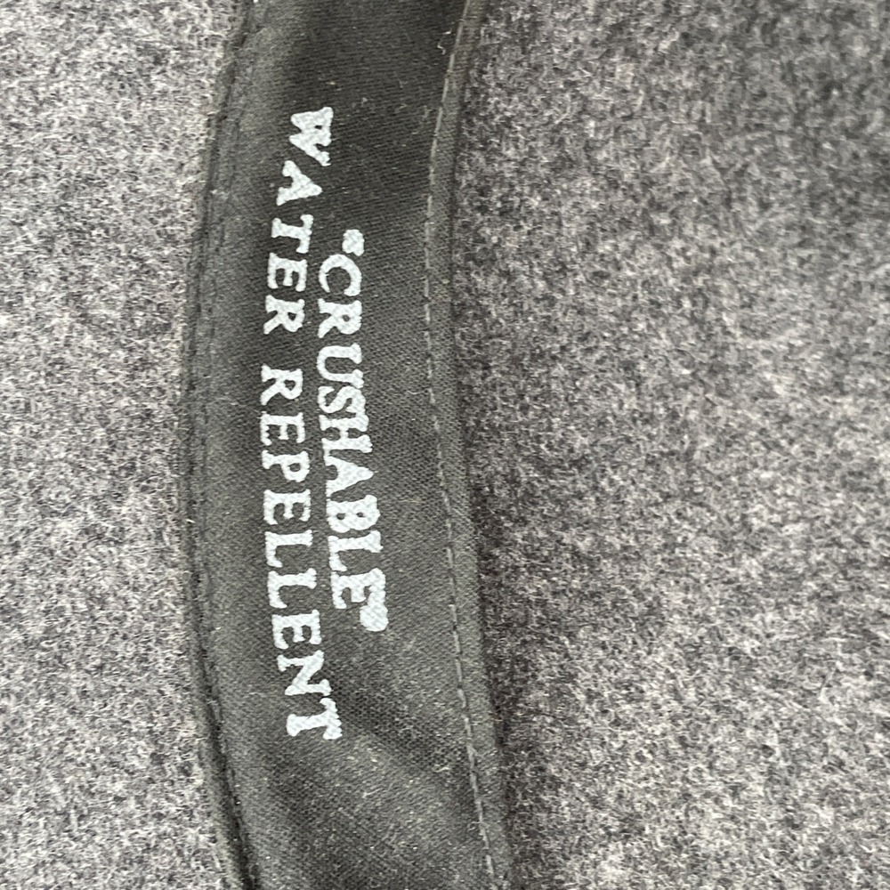 Stetson Mello Felt Crushable Water Repellent Hat 100% Wool Size XL Gray  USA - Picture 9 of 10